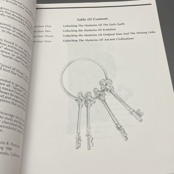 Unlocking the Mysteries of Creation Hardcover Dennis Petersen, volume 1 - Picture 4 of 4